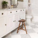 Italian Bianco Carrara marble slab with soft gray veining from Sapphirus Stone in Toronto. Ideal for kitchens, bathrooms, and luxury interiors.