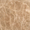 Light Emperador Marble tile with warm beige tone and soft white veining from Sapphirus Stone Toronto. Ideal for classic bathrooms and floors.