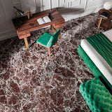 Rosso Levanto Marble tile with rich burgundy tone and white veining from Sapphirus Stone in Toronto. Ideal for luxury walls, floors, and bathrooms.