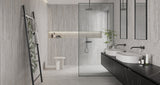 Travertine Marble tile with natural beige and taupe tones from Sapphirus Stone Toronto. Ideal for rustic floors, walls, and Mediterranean interiors.