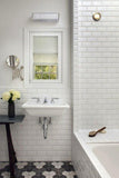 GLOSSY WHITE BEVEL SUBWAY TILE 3''X6'' - Tile&Stone Co.
