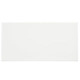 GLOSSY WHITE FLAT SUBWAY TILE 3''X6'' - Tile&Stone Co.