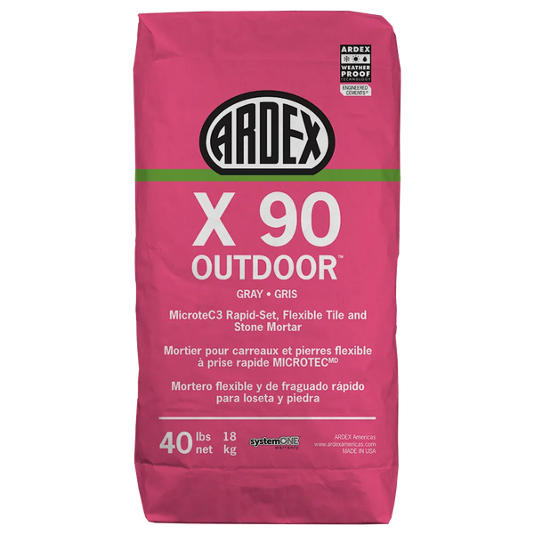 Ardex - Tile and Stone Mortar X 90 Outdoor White 40 lb Manufacturer SKU: 37480 SKU: AR-X90WHIT