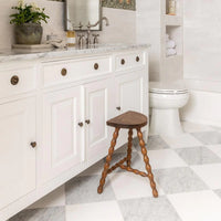 12-inch x 12-inch , 12-inch x 24-inch Italian Bianco Carrara Polished Marble Floor and Wall Tile