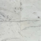 12-inch x 12-inch Bianco Ibiza Polished Marble Floor and Wall Tile