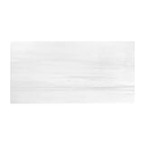 12-inch x 24-inch  Bianco Dolomite Polished Marble Floor and Wall Tile