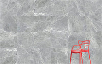 24''x24'' - 24''x48'' Marmostone Dark Grey Matte Rectified Marble Look Porcelain Floor and Wall Tile