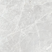 24''x24'' - 24''x48'' Marmostone Light Grey Matte Rectified Marble Look Porcelain Floor and Wall Tile