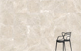 24''x24'' - 24''x48'' Marmostone Mink Matte Rectified Marble Look Porcelain Floor and Wall Tile