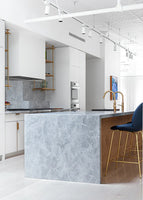 Blue De Savoie Natural Marble Slab Honed 75-Inch x 109-Inch (56.7 sq. ft./slab)