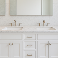 Arabescato natural marble slab polished finish, 72-inch by 110-inch (55 sq. ft.), white marble with bold gray veining—ideal for countertops, walls, and flooring.