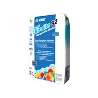 Mapei - Ultralite S2 Highly Deformable Lightweight Mortar with Polymer, Gray - 25 lb Manufacturer SKU: 1201511C SKU: 94120-15