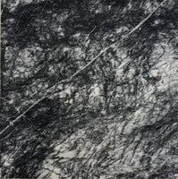 Polished Black Silk Marble tile with white veining from Sapphirus Stone in Toronto. Perfect for elegant walls, floors, and luxury design accents.