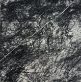 Polished Black Silk Marble tile with white veining from Sapphirus Stone in Toronto. Perfect for elegant walls, floors, and luxury design accents.