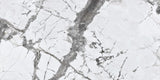 Invisible Grey Marble tile with flowing white and gold veining from Sapphirus Stone Toronto. Ideal for modern feature walls and luxury flooring.