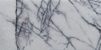 Lilac Marble tile with violet veining from Sapphirus Stone Toronto