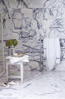 Lilac Marble tile with violet veining from Sapphirus Stone Toronto