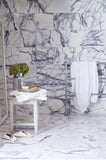Lilac Marble tile with violet veining from Sapphirus Stone Toronto