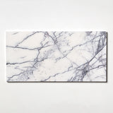 12-inch x 24-inch Lilac Polished Marble Floor and Wall Tile