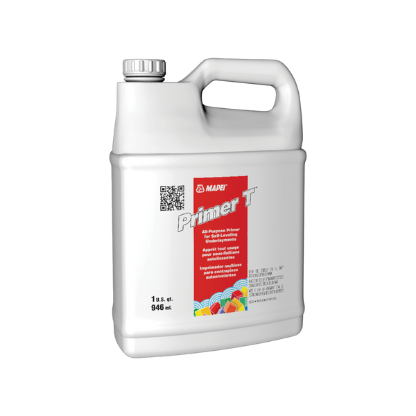Mapei - Primer T All-Purpose Primer for Self- Leveling Underlayments - 946 mL Manufacturer SKU: 36691