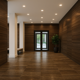 Sapphirus Stone Travertine Brown Natural Marble Slab Honed Finish 72x116 Inch – Matte Surface for Countertops, Tables, and Interior Design