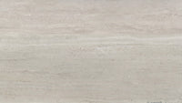 Sapphirus Stone Travertine White Natural Marble Slab Honed Finish 72x116 Inch – Matte Surface for Countertops, Tables, and Custom Interiors