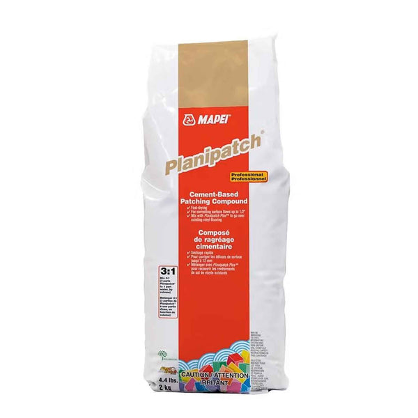 Mapei - Planipatch Fast-Setting Polymer-Modified Cement-Based Patching Compound - 4.4 lb Manufacturer SKU: 11004000