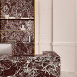 Rosso Levanto Natural Marble Slab Polished 72-Inch x 116-Inch (58 sq. ft./slab)