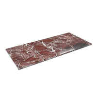 Rosso Levanto Marble tile with rich burgundy tone and white veining from Sapphirus Stone in Toronto. Ideal for luxury walls, floors, and bathrooms.