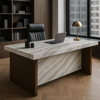 Sapphirus Stone Calacatta Gold Marble Slab 72x116 Inch – Honed Finish with White Background and Bold Gray and Gold Veining for Luxury Interiors