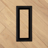 Fittes - Framed Floor Vent Lite Matte Black 3" x 10"  Manufacturer SKU: LITE3X10BLK