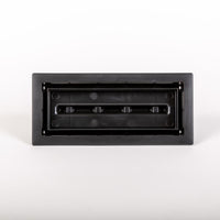 Fittes - Framed Floor Vent Lite Matte Black 3" x 10"  Manufacturer SKU: LITE3X10BLK
