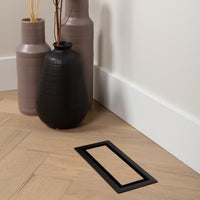 Fittes - Framed Floor Vent Lite Matte Black 3" x 10"  Manufacturer SKU: LITE3X10BLK