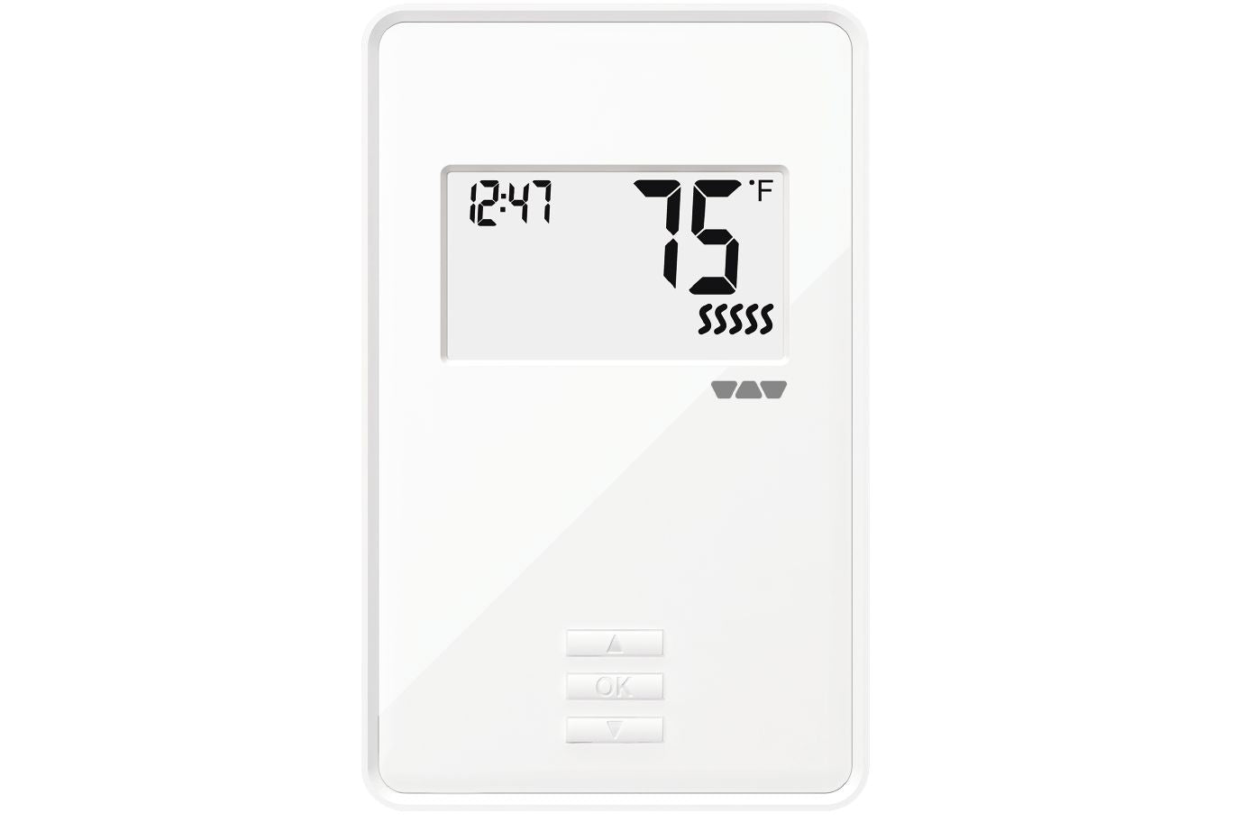 Schluter Ditra-Heat Non-Programmable Thermostat, Bright White Schluter Ditra-Heat Non-Programmable Thermostat, Bright White