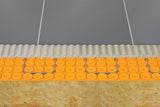 Schluter - DITRA-HEAT-PS Floor Heating Uncoupling Membrane Roll Peel & Stick 3' 3" x 41' 1" - 5 mm (134.5 sqft) Manufacturer SKU: DHPS512M