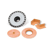 Schluter - KERDI-DRAIN Flange Kit - ABS Plastic 2" Manufacturer SKU: KD2FLKABS