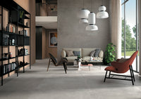 12"x24" , 24"x24" , 24"x48" Ark Silver Matte Rectified Concrete Look Porcelain Floor and Wall Tile