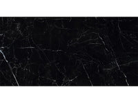 24-inch x 48-inch Sombra Black Polished Rectified Porcelain Floor and Wall Tile