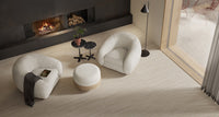 Travertine Marble tile with natural beige and taupe tones from Sapphirus Stone Toronto. Ideal for rustic floors, walls, and Mediterranean interiors.