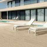 Travertine Marvel Light tile detail highlighting realistic stone texture and color variation