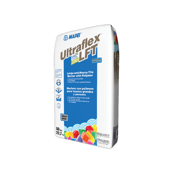 Mapei - Ultraflex LFT Large & Heavy Tile Mortar, Gray - 50 lb Manufacturer SKU: 1125000021 SKU: 94112-50