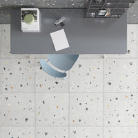 TERRAZZO GRIGIO RECTIFIED PORCELAIN TILE - SAPPHIRUSSTONE