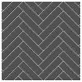 2''X8'' GREY MATT HERRINGBONE PORCELAIN MOSAIC - SAPPHIRUSSTONE