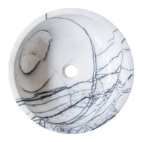 NEW YORK-LILAC MARBLE ROUND SINK - Tile&Stone Co.