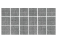 ARK ANTHRACITE MATT SQUARE PORCELAIN MOSAIC