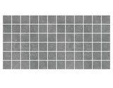 ARK ANTHRACITE MATT SQUARE PORCELAIN MOSAIC