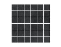 2-inch x 2-inch Ark Black Matte Square Porcelain Mosaics