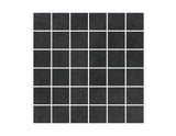 2-inch x 2-inch Ark Black Matte Square Porcelain Mosaics