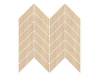 8-inch x 14-inch Urbanwood Light Oak Matte Chevron Wood Look Porcelain Floor and Wall Mosaics