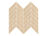 8-inch x 14-inch Urbanwood Light Oak Matte Chevron Wood Look Porcelain Floor and Wall Mosaics